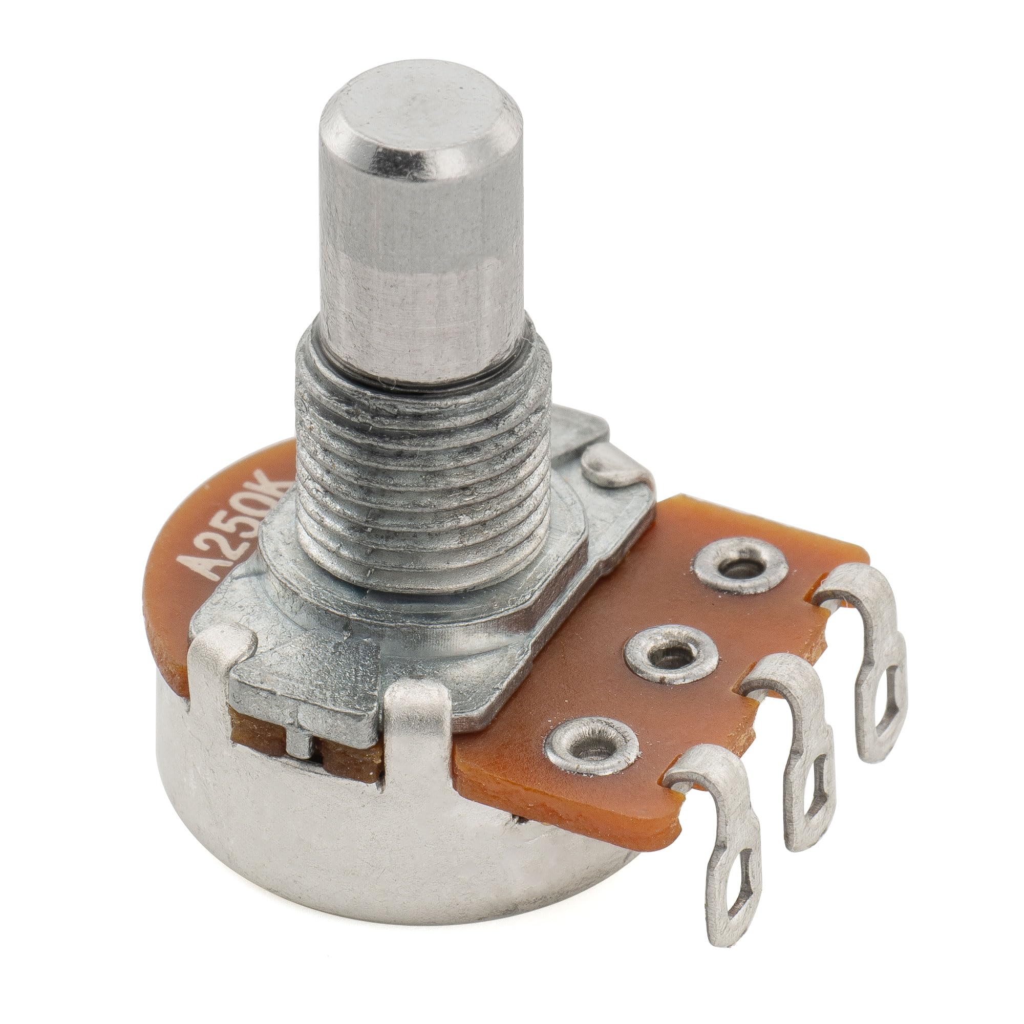 Alpha A250K Mini Metric Solid Short Shaft 6.5mm Audio Taper Potentiometer