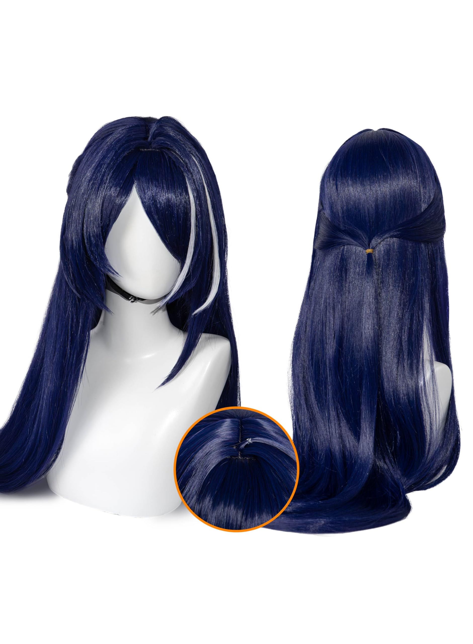 OSIAS Acheron Wig Purple Long Synthetic Heat Resistant Hair