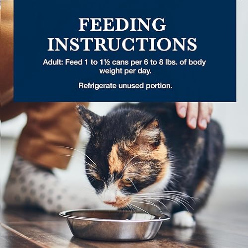 Miniatura 10 de Blue Buffalo Natural Veterinary Diet W+U Weight Management + Urinary Care Alimento húmedo para gatos, requiere receta veterinaria, pollo, latas de