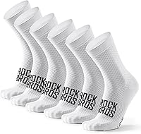 ROCKBROS Breathable Cycling Socks Men Women: Moisture-Wicking Compression Tall Crew Bike Socks, Road to Sky Series