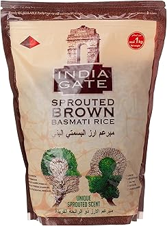 INDIA GATE Sprouted Brown Rice 1Kg (Pack of 1)