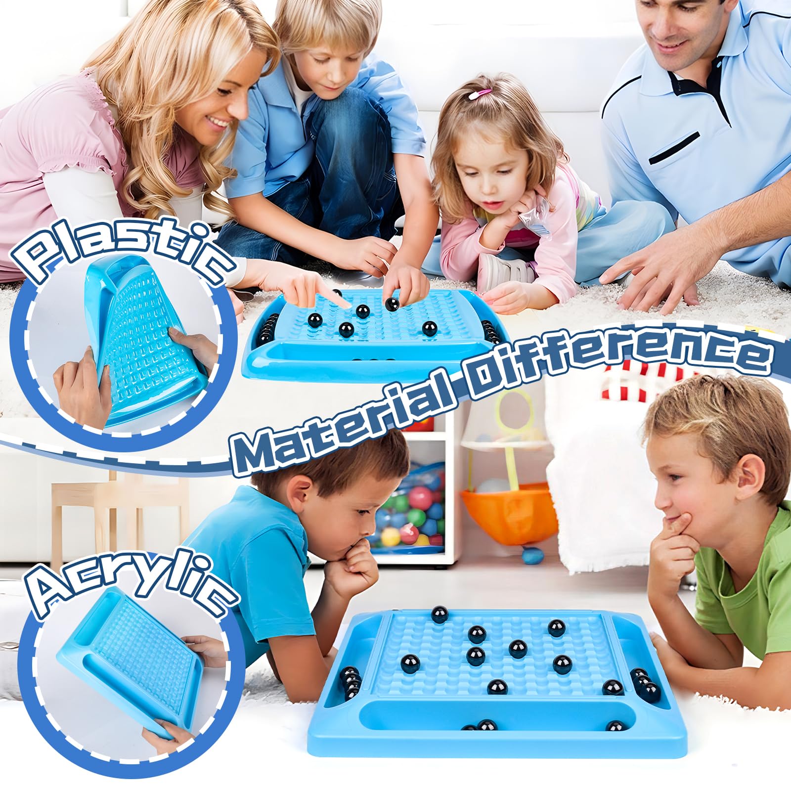 Jeu D'Échecs Magnétique Portatif - Aimants Moulés Par Injection Pour Enfants Et Adultes - 4