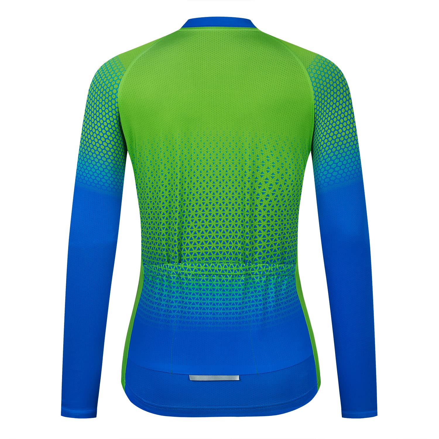 HimyBB Women Cycling Jersey Pro Team Long Sleeve Bike Shirt Tops UPF 50+ Sun Protection M