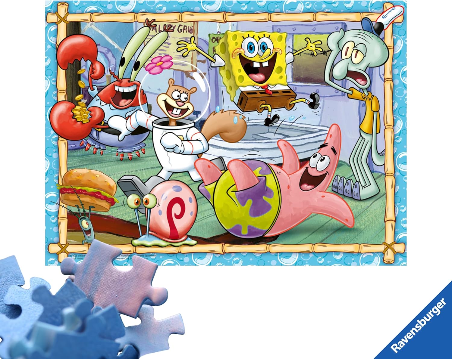Ravensburger Spongebob Squarepants 200 Piece XXL Puzzle for Kids 8+