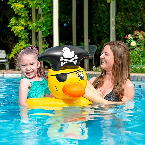 Miniatura 3 de Poolmaster Flotador de piscina Tubo de pato pirata, multicolor grande