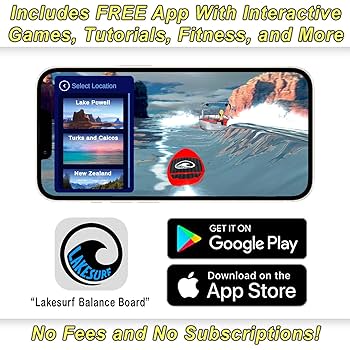 Wakesurf Balance Board - Electric Green, Balance Boards