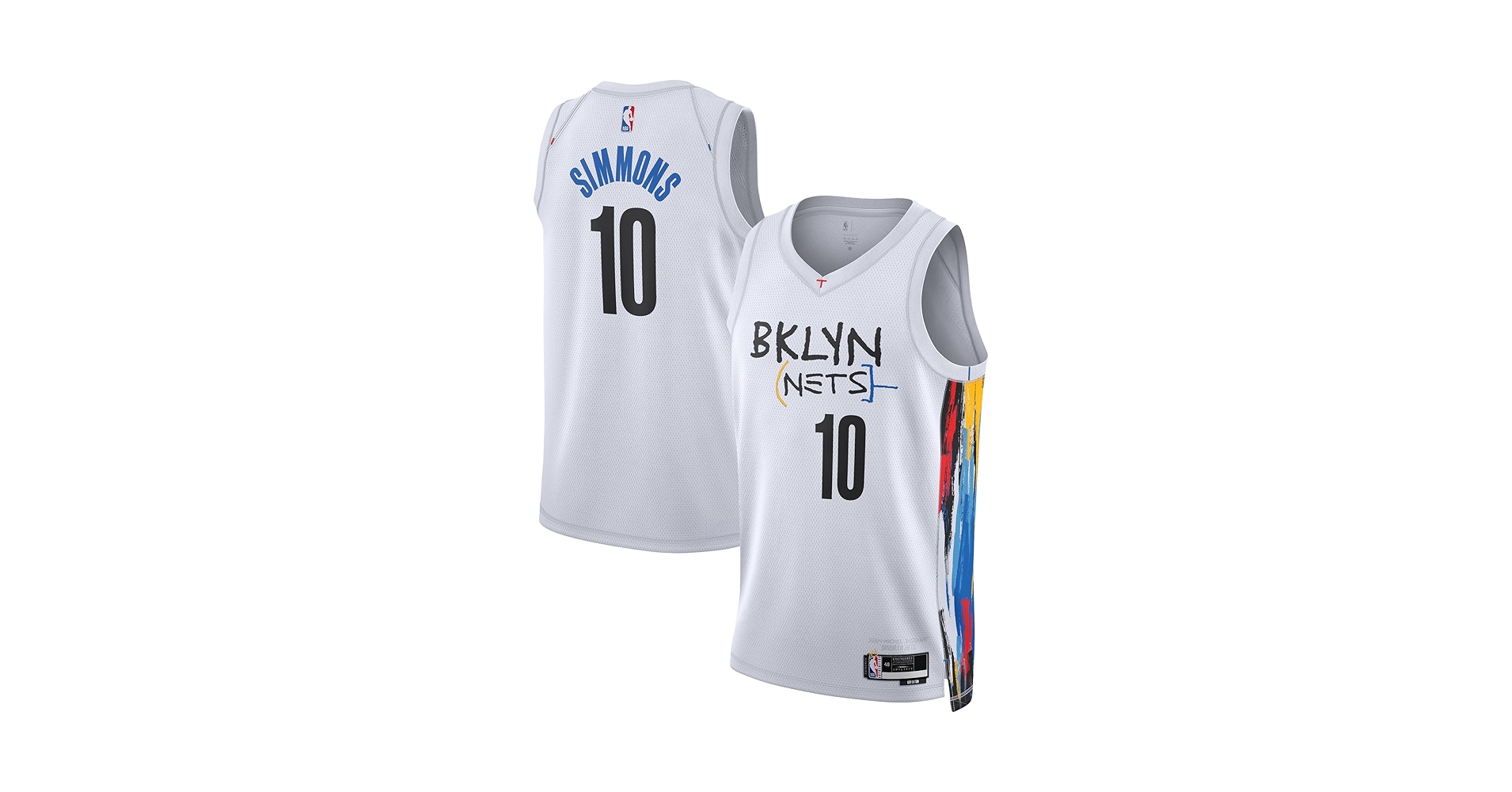 Amazon.com: Outerstuff Ben Simmons Brooklyn Nets White #10