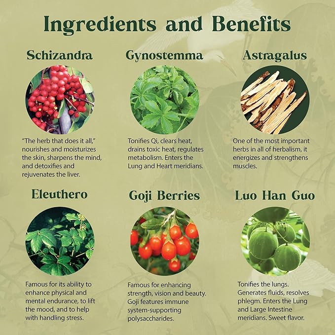 Té de hierbas adaptogénico con bayas - 20 saquitos miniatura 6