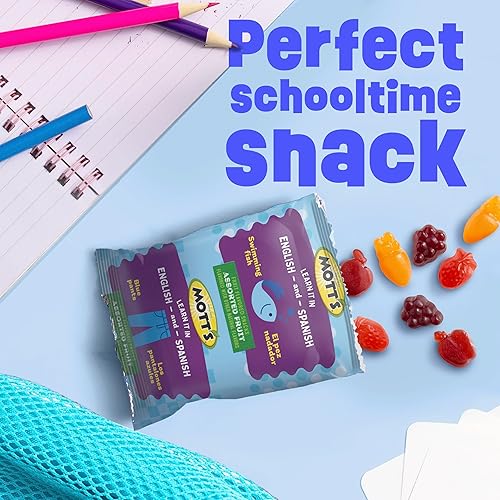 Miniatura 7 de Aperitivos Mott's con sabor a frutas, surtido de golosinas, 0.8 onzas, 40