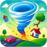 Tornado Game Hurricane Simulator - Multiplayer .IO Attack & Air Storm Action