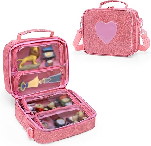 LoDrid Estuche de transporte compatible con personajes Tonies Audio Play (hasta 20), organizador portátil de almacenamiento de figuras de Toy Story