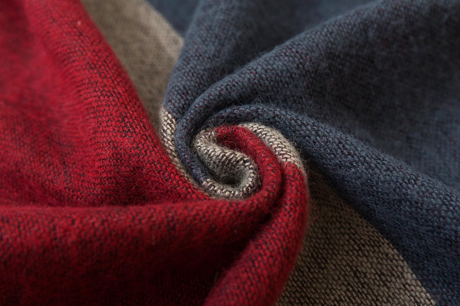 EXCHIC Women's Retro Shawl Wrap Open Front Poncho Cape Cardigan for Fall Winter - Image 5