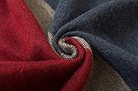 Vista 132 de Urban CoCo Poncho de colores para mujer, chal con frente abierto, color en bloques