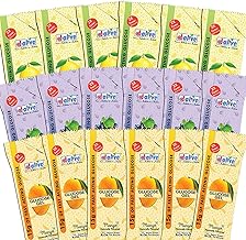 D-Alive 15g of Fast Acting Glucose Gel for treating Hypoglycaemia - Instant Energy Gel for Athletes - Total 18 Pocket Size Sachets - 6 Sachets Each of Lemon, Mango & Grape (Natural Flavours)