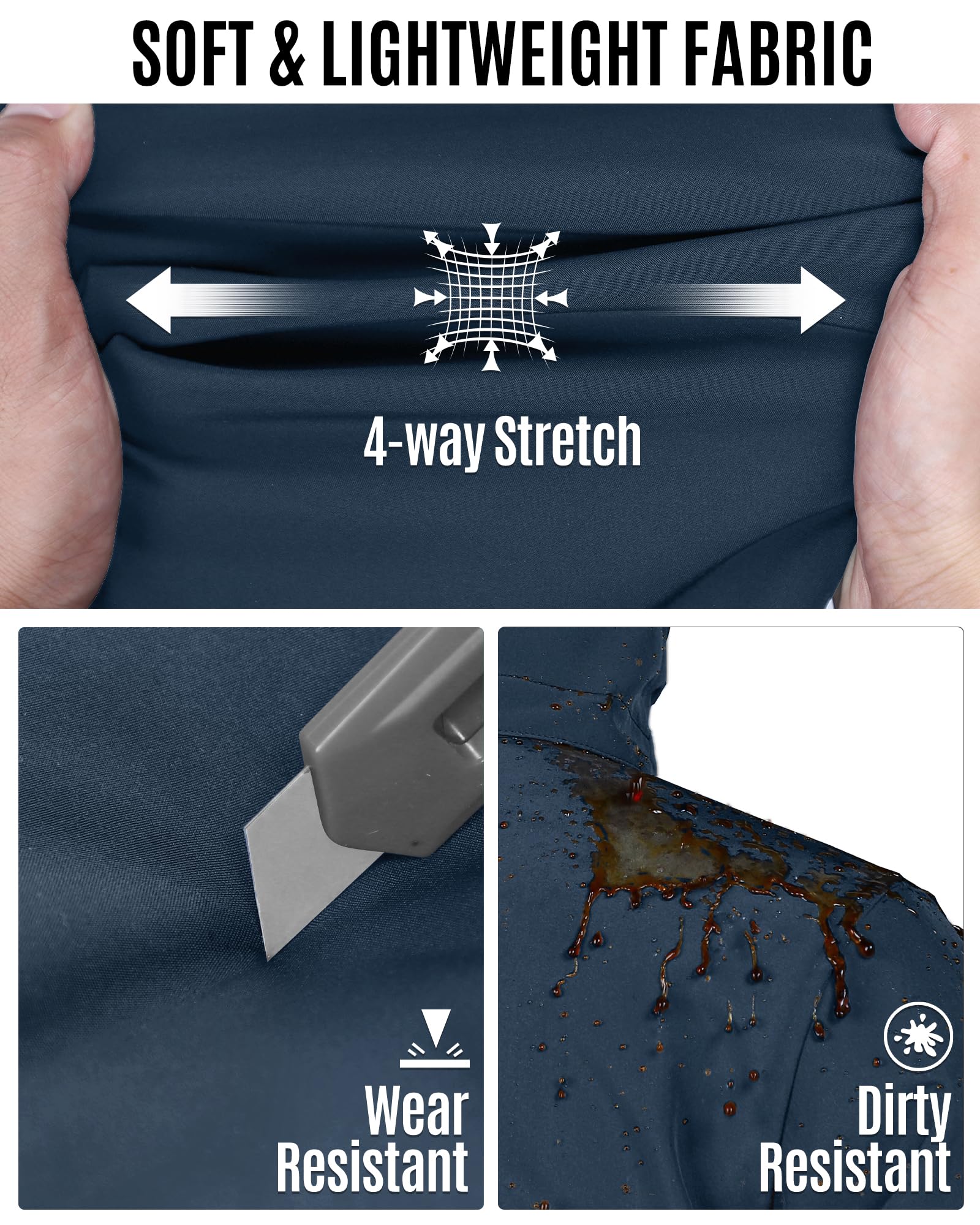 33,000ft Chaqueta Softshell para hombre con capucha, impermeable, cortavientos, ligera, para exteriores, senderismo, viajes