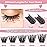 Cluster Lashes 72 Pcs Lash Clusters DIY Eyelash Extension Individual Lashes Into You-02 D-14mm Thin Band Easy to Apply at home Lashes