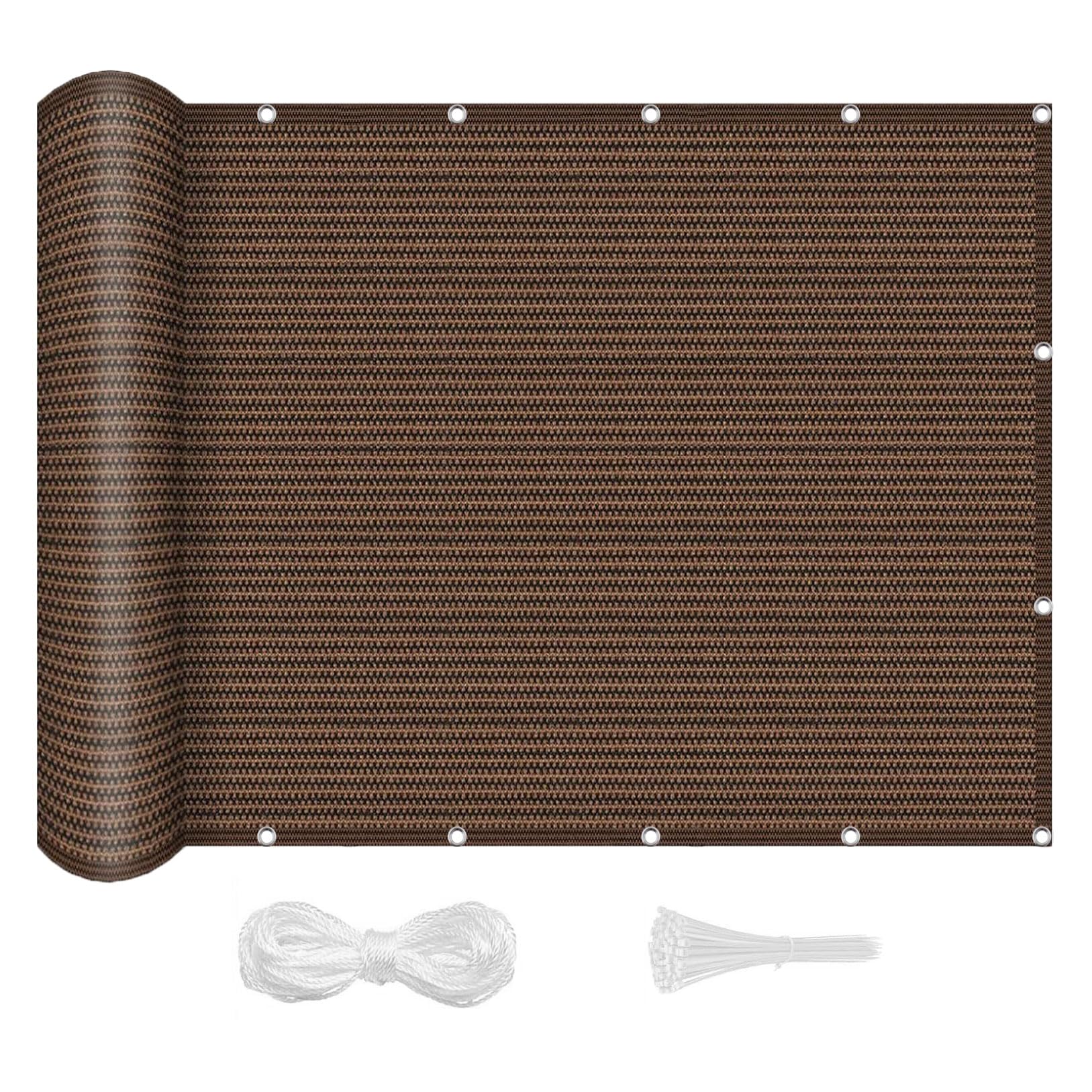 Filet d'ombrage extérieur 1.4 x 2.6 m rectangulaire protection UV pour terrasse
