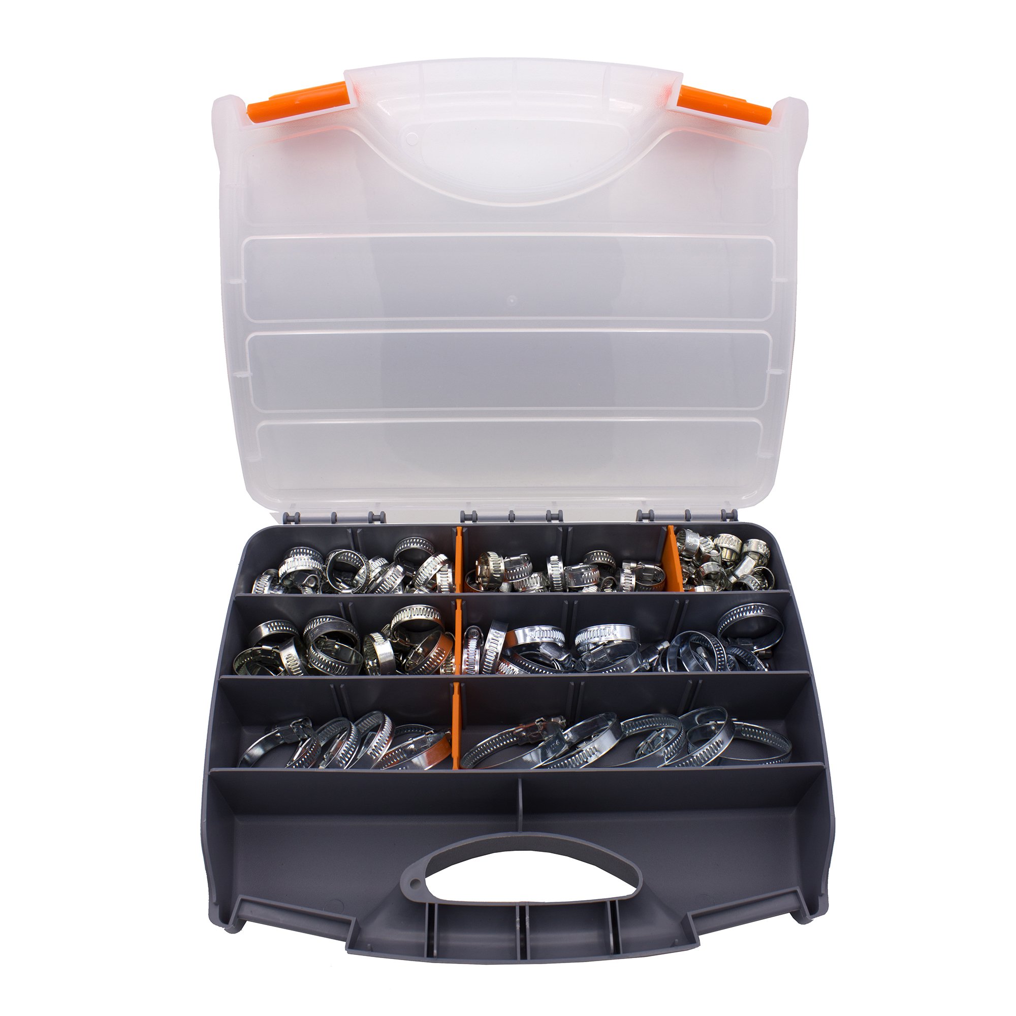 VARIOSAN Lot de 100 colliers de serrage 13590 - Plage de serrage 8-50 mm - Largeur 9 mm - W4 (V2A)