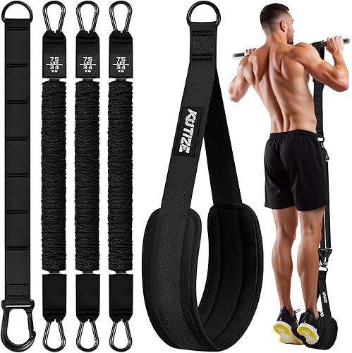 KUTIZE Pull Up Assistance Bands,Resistance Bands,Adjustable and Replaceable Pull Up Assist Band,Assisted Pull Up Resistance Bands for Pull Up Assist Push Up Assist