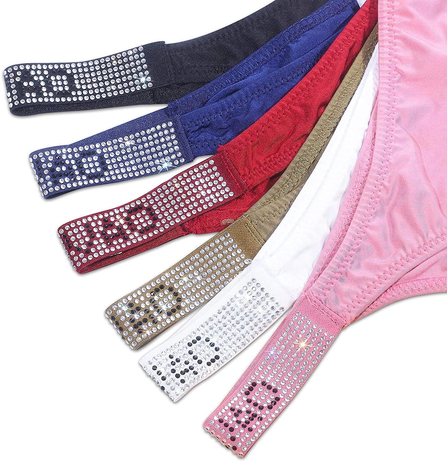 Sexy Panties, LEVAO Thongs for Women Letter Rhinestones GString Low