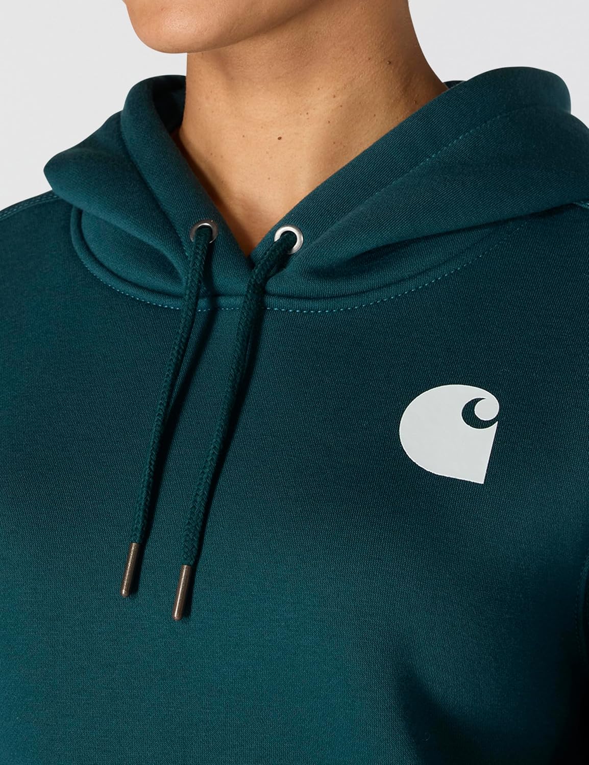 Carhartt Women's Relaxed Fit Midweight Logo Sleeve Graphic Sweatshirt - Image 5