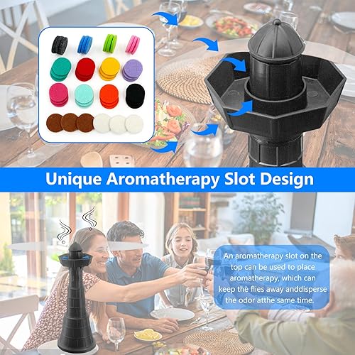 Miniatura 7 de Paideste 1 ventilador de mesa para exteriores para exteriores, interiores..