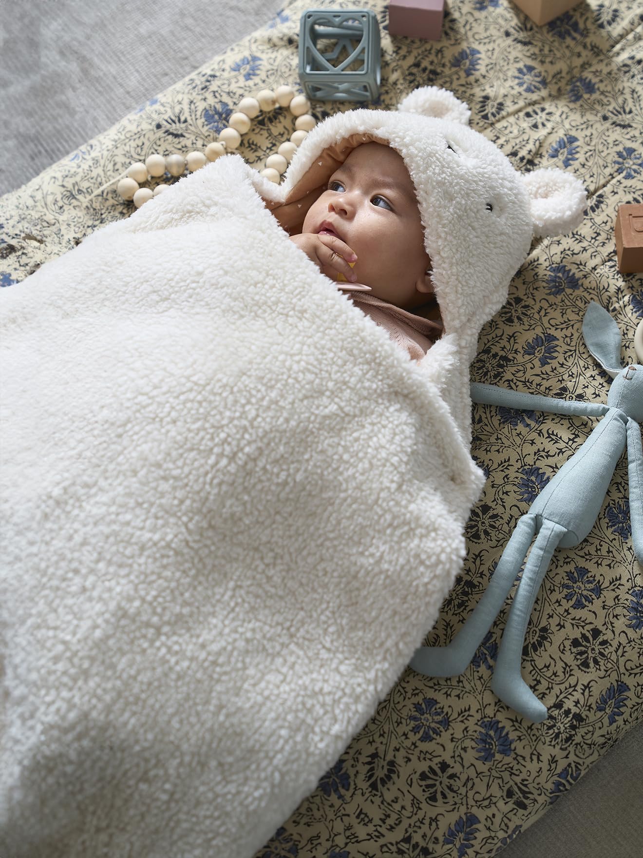 VERTBAUDET Nid d'ange Transformable en Peluche Ourson