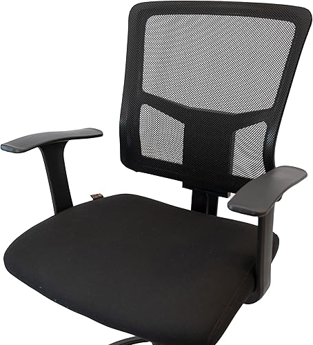 Miniatura 9 de Tienda de escritorio de pie para sentarse a pie silla de trabajo de dibujo para escritorios de pie con reposapiés y reposabrazos ajustables negro