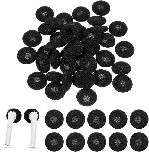40 Pcs Headphone Sponge Covers Foam Earbud Soft Replacement Ear