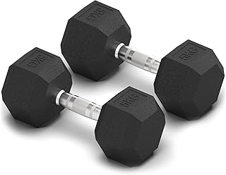 ZENO Dumbbells Set | Weights Dumbbells Set | Metal Dumbbells Pair | Hex Dumbbells For Workouts | Dumbbell Set For Home Tra…