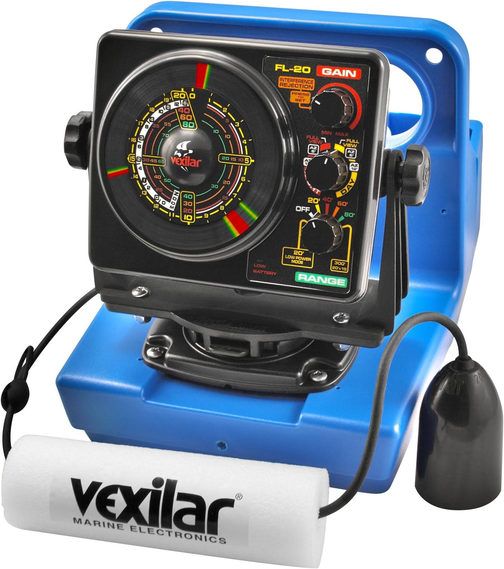 Vexilar GP2012 FL20 Genz Pack 12-Degree Ice-Ducer Combo