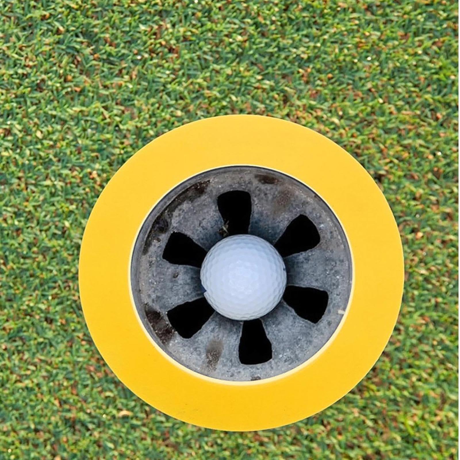 4 Anelli da Putting Portatili per Il Campo da Golf in Giardino