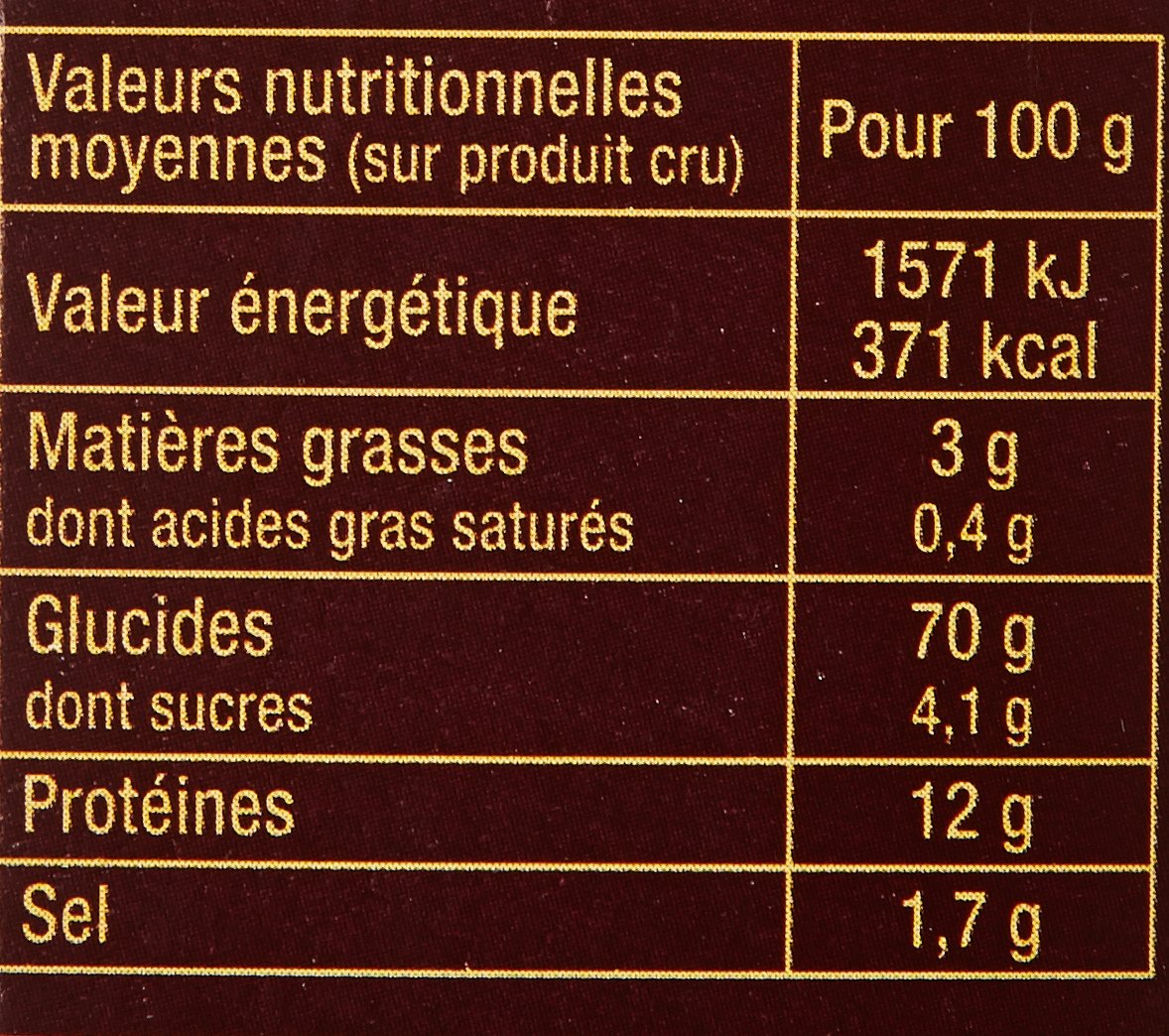 Tipiak Graine de Couscous Parfumé aux Épices du Monde 500 g