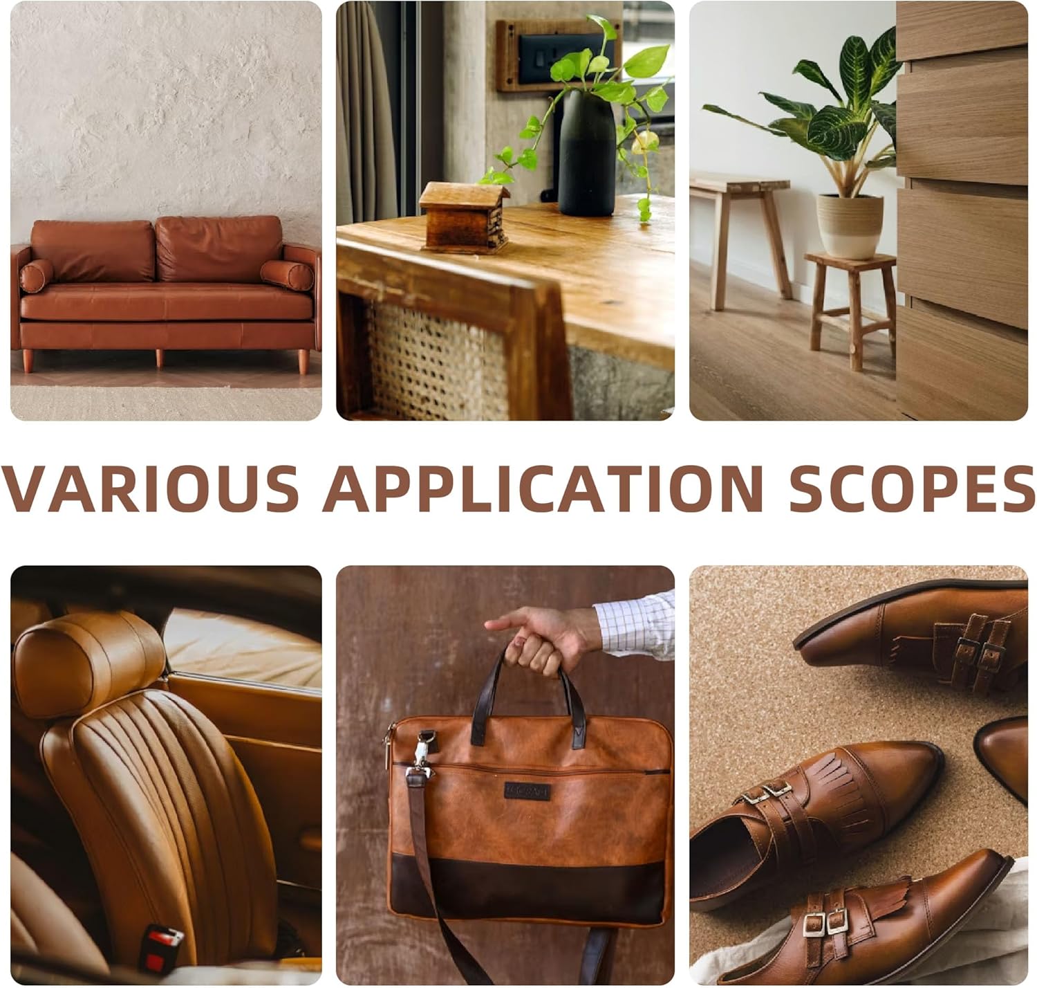 Leather Conditioner 2PCS, Leather Cleaner and Conditioner, Polisher, Moisturizer, and Restorer for Couches and Furniture, Protect Soften Leather Products - Image 6