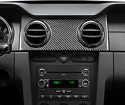 Miniatura 4 de NVCNX Real Premium - Adhesivo de fibra de carbono para salpicadero de automóvil, cubierta de panel de ventilación de aire, ajuste interior