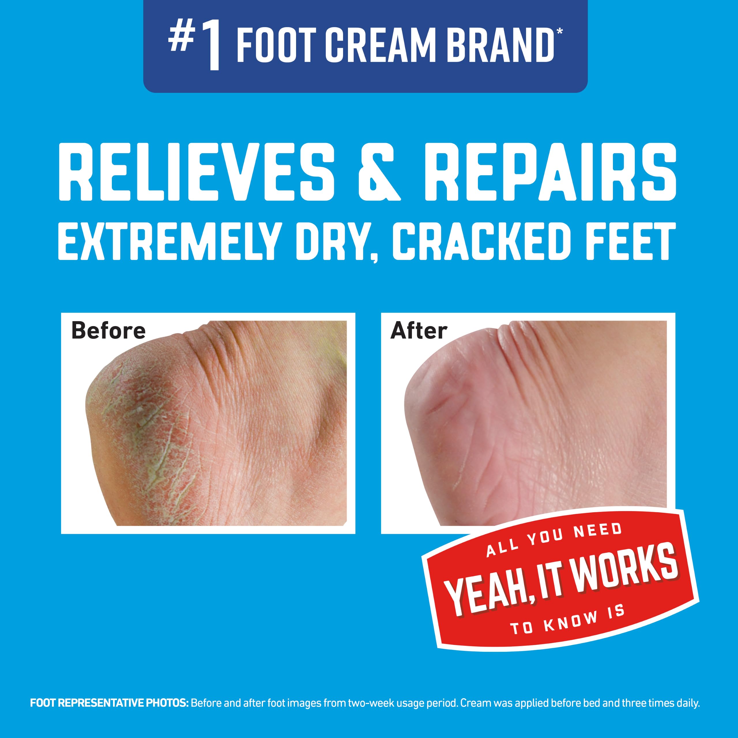 O'Keeffe's Foot Cream - Dry Cracked Feet Relief -2