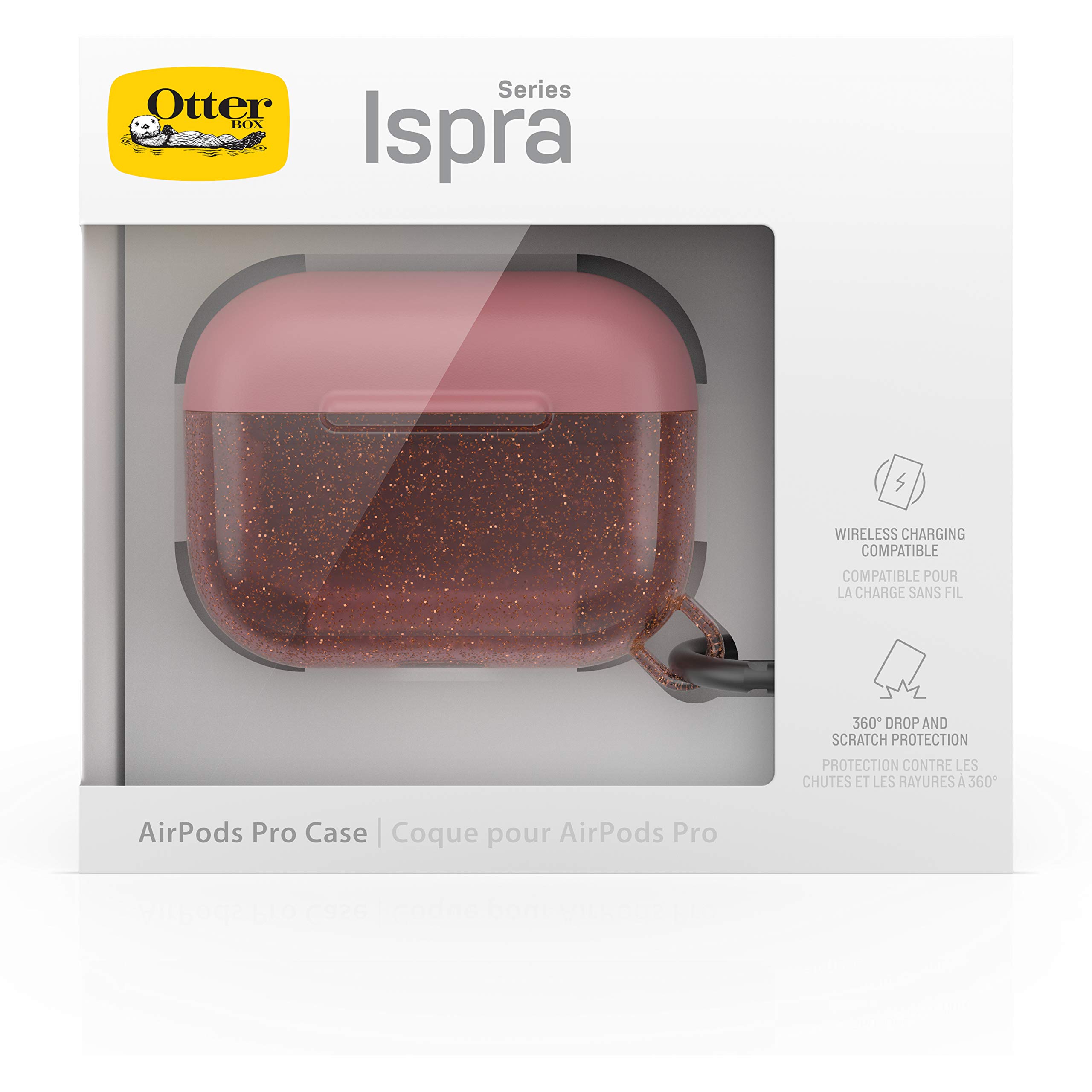 OtterBox na AirPods Pro (1. gen 2019), Elegancke ochronne etui, Ispra Series, Różowe