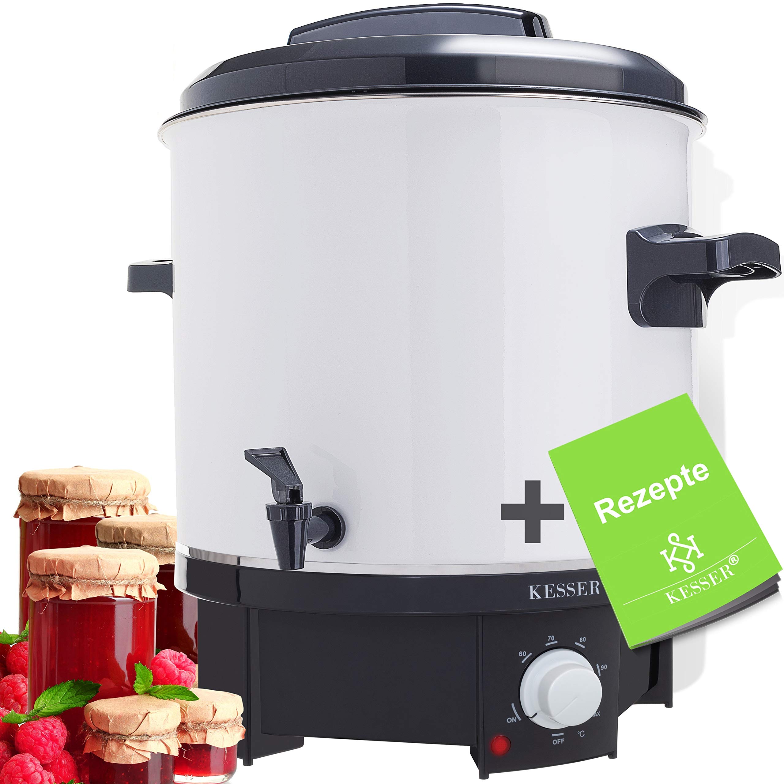 KESSER Einkochautomat 27 Liter 1800 Watt Temperatur 30-100°C Abschaltautomatik