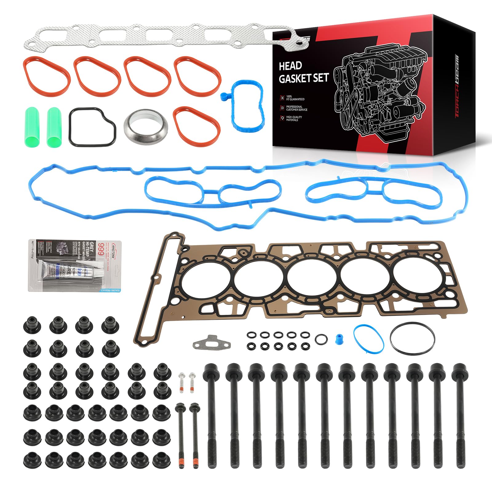 Torchbeam HS26336PT Head Gasket Set for Chevrolet Colorado 2004-2006 3.5L