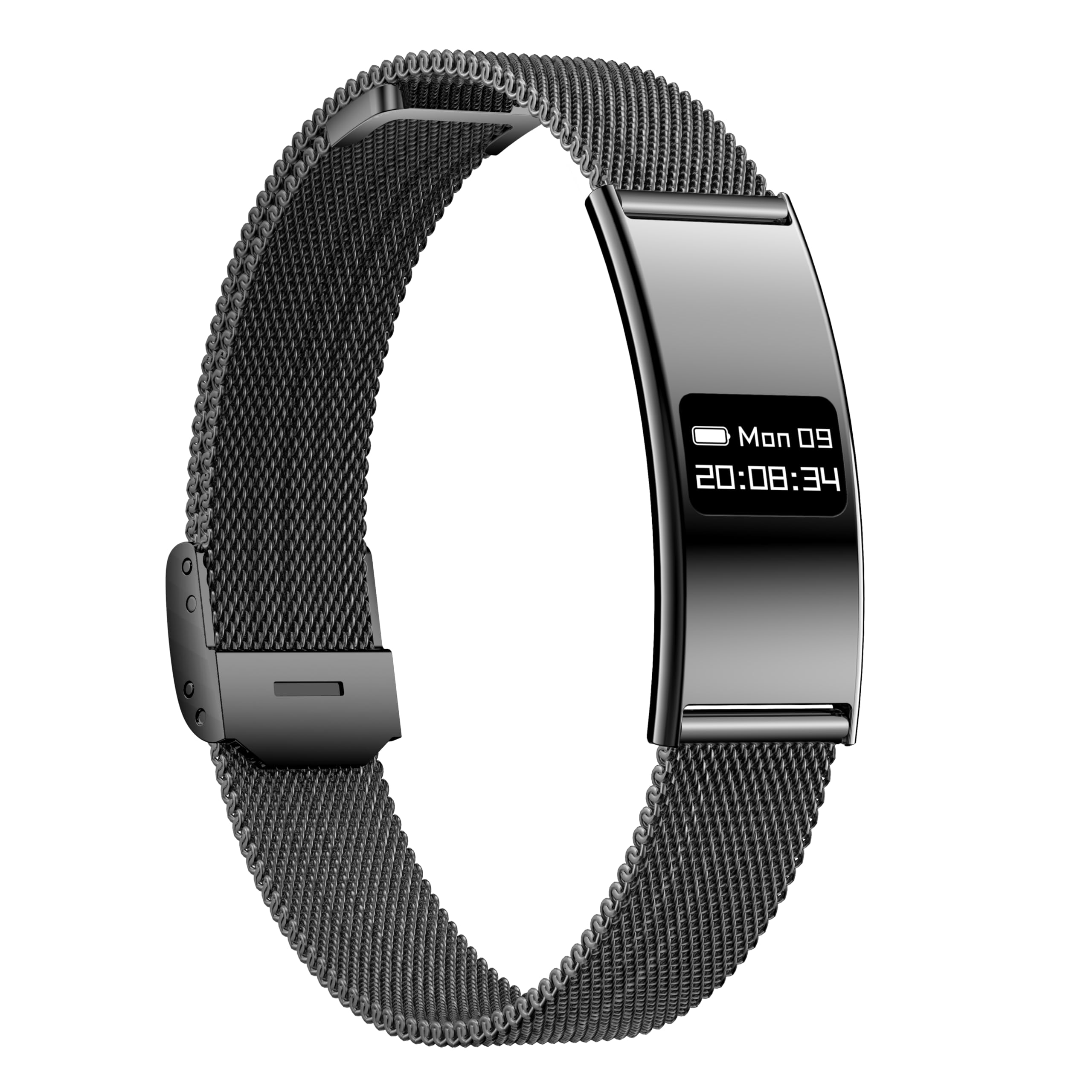 Photo 1 of CCHEEN Smart Bracelet, Subscription-Free 24/7 Health Tracking, SpO2, Heart Rate, HRV & Sleep Tracker with IPX8 Waterproof, Activity & Fitness Tracker, 1Band