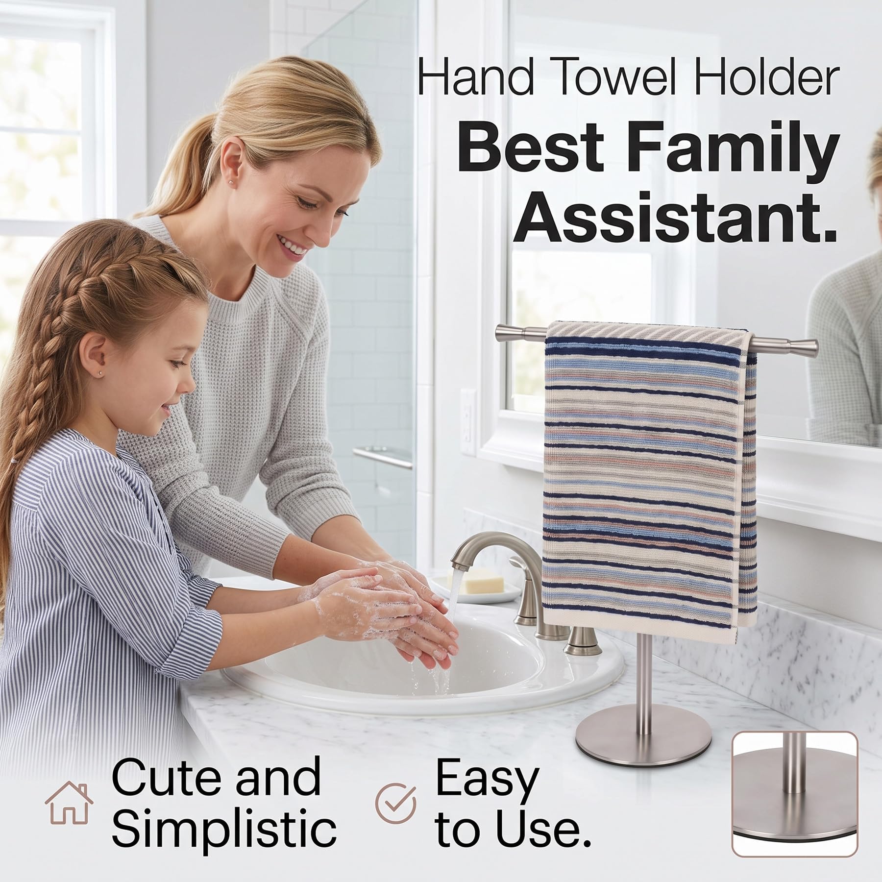 Towel Holder - Organize Your Kitchen & Bathroom -3 Towel Holder - Organize Your Kitchen & Bathroom -3