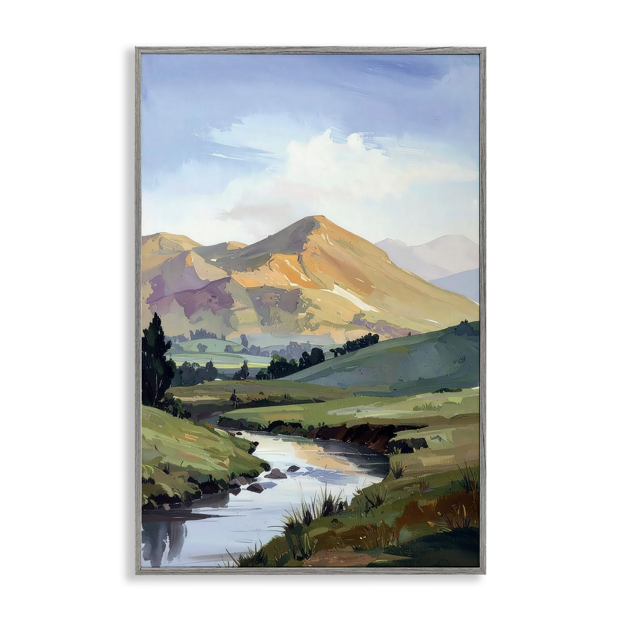 'Across The Valley'| Framed Giclee Art