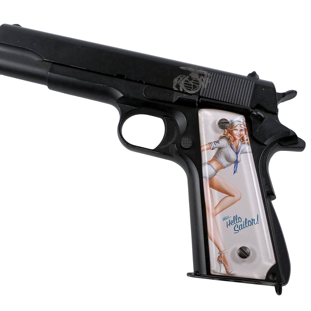 Amazon.com: 客製化1911 A1 全尺寸Hello Sailor SPD 壓克力
