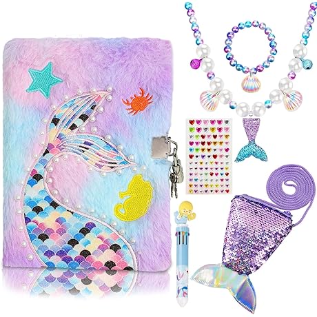 Delightful Mermaid Diary Embarks Girls on Magical Writing Adventures Ages 6-9