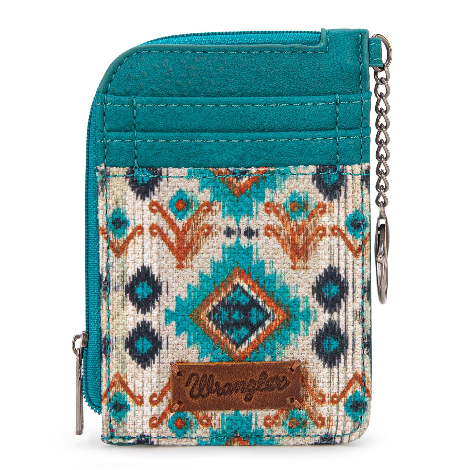 Wrangler Western Card Wallet for Women Aztec Credit Card Holder for Women