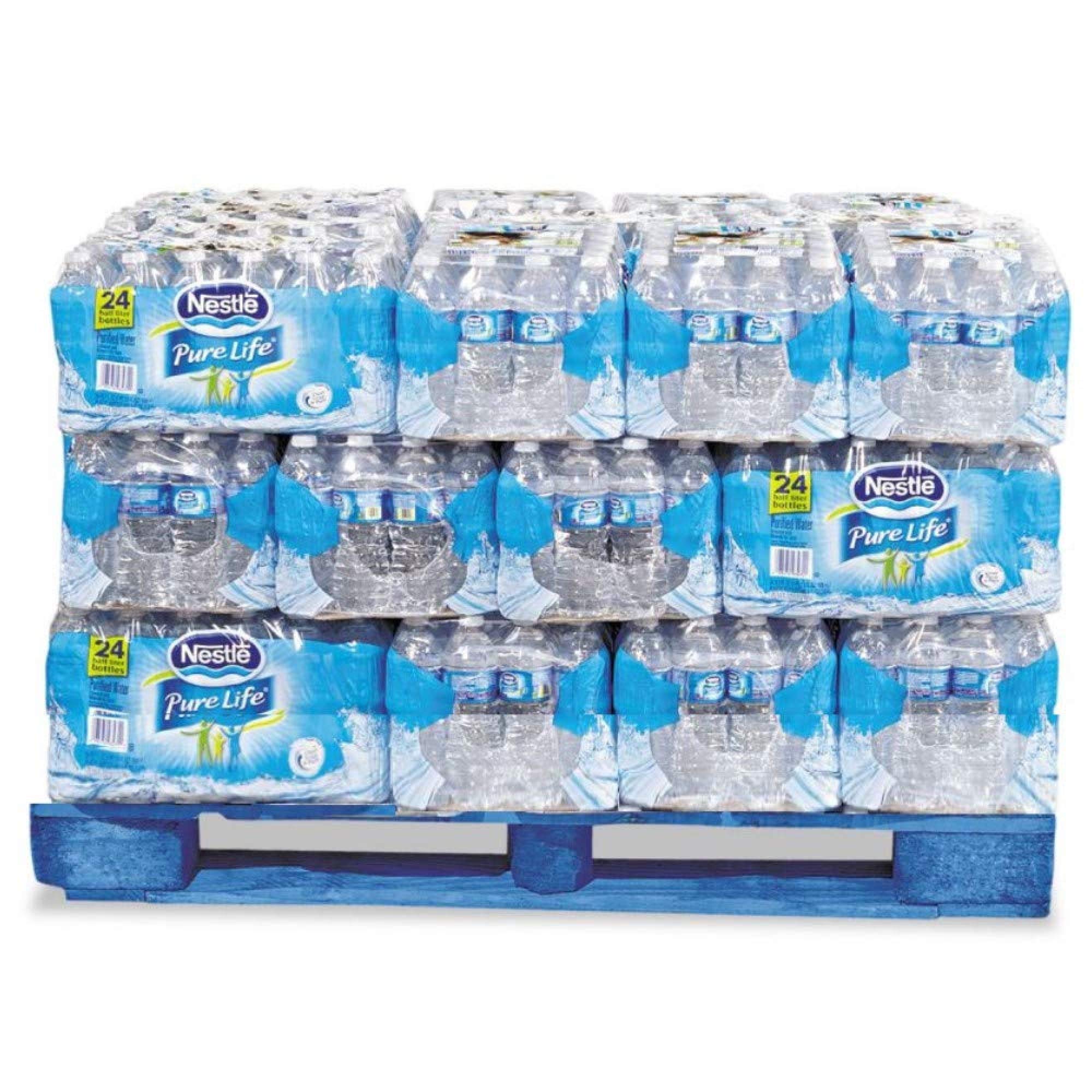 Buy Pure Life Purified Water, 0.5 Liter Bottles, 24/carton, 39 Cartons