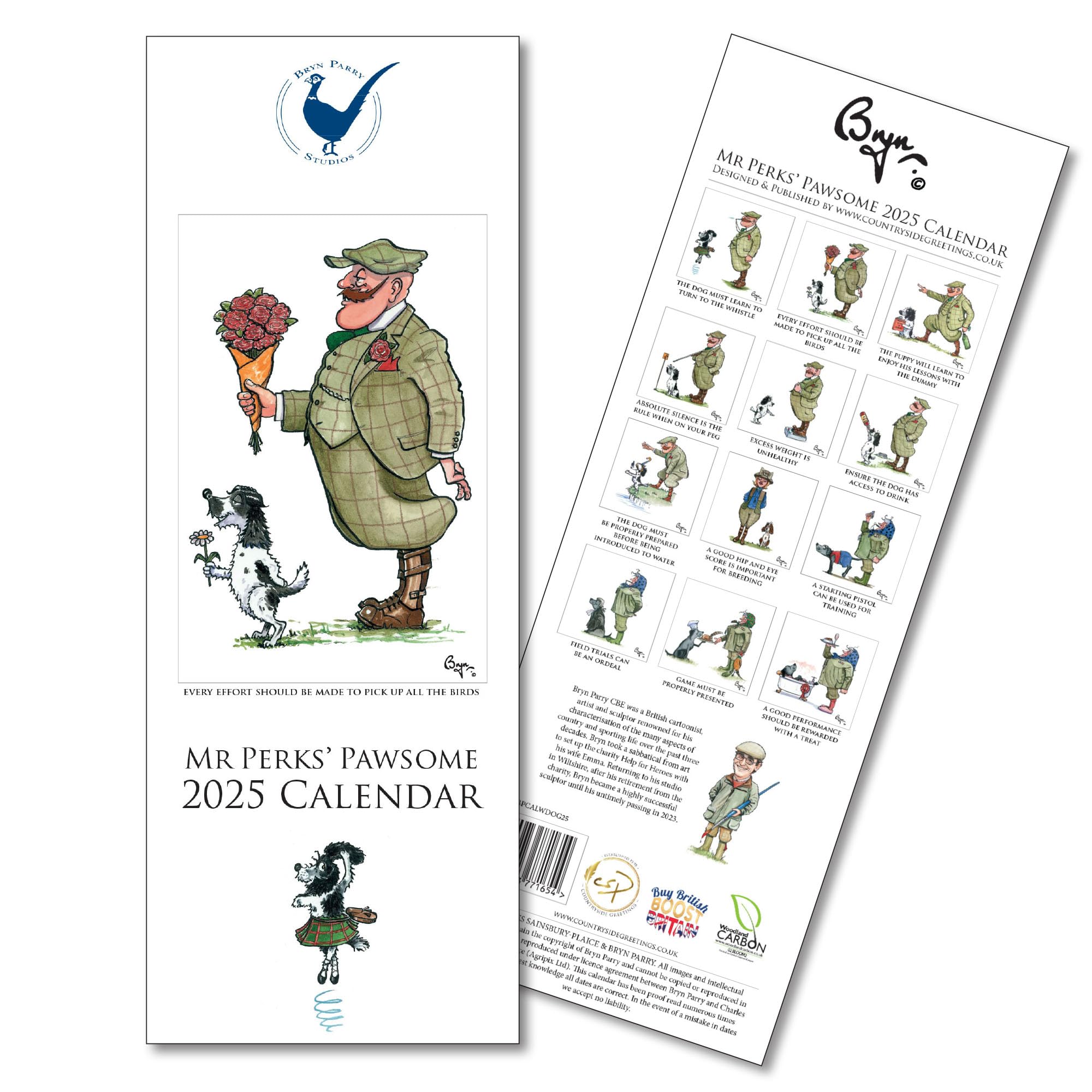 Bryn Parry Working Dog Calendar 2025
