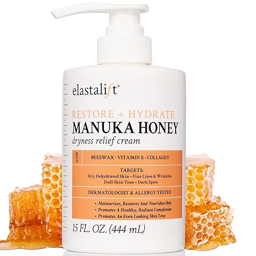 Elastalift Manuka Honey Loción facial y corporal Crema hidratante para levantar reafirmar y apretar la piel Loción antienvejecimiento para el