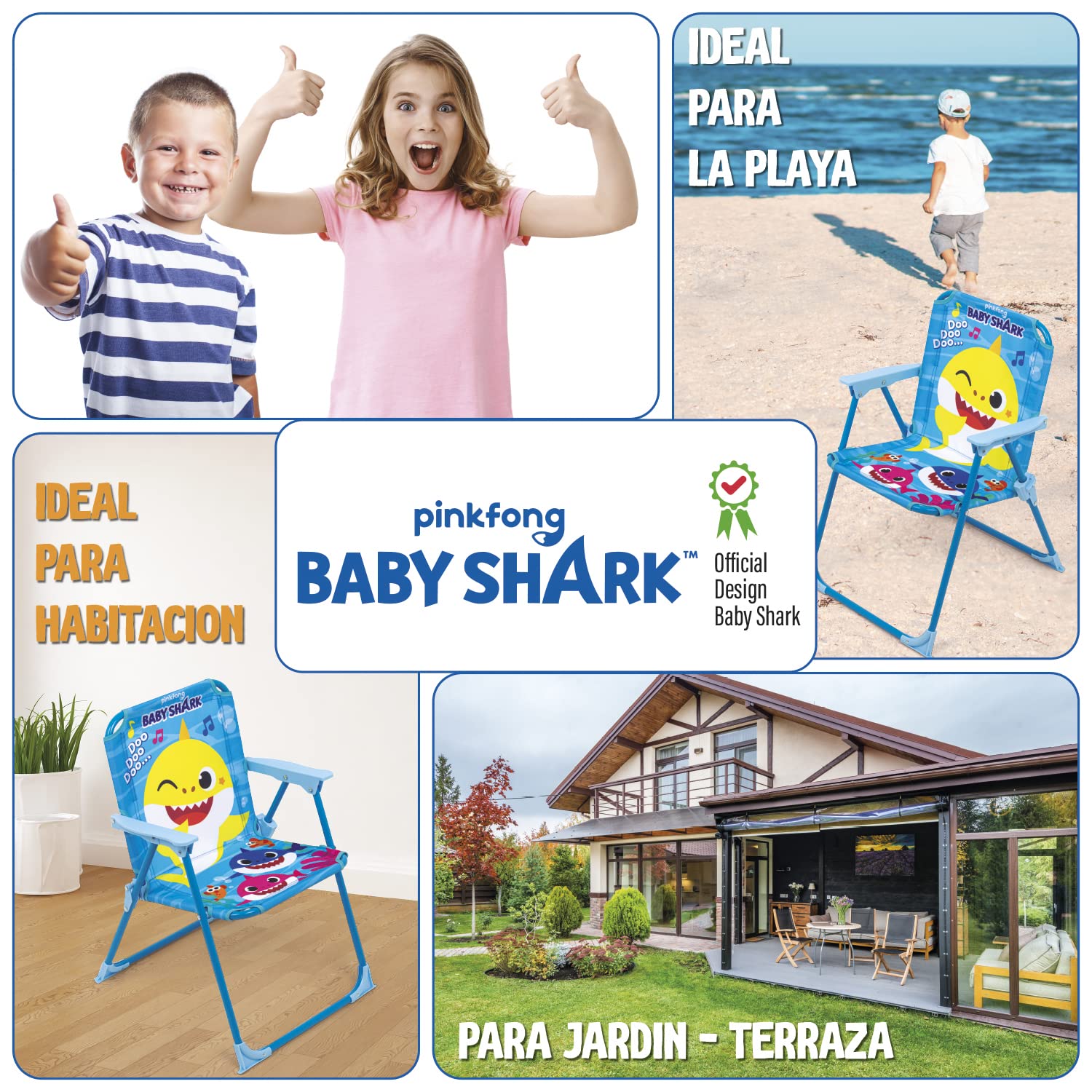ARDITEX AD-SK13552 Bag, Metal, Baby Shark, unique : Amazon