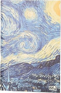 كراسة رسم مقاس A5، بتصميم نجوم الليل